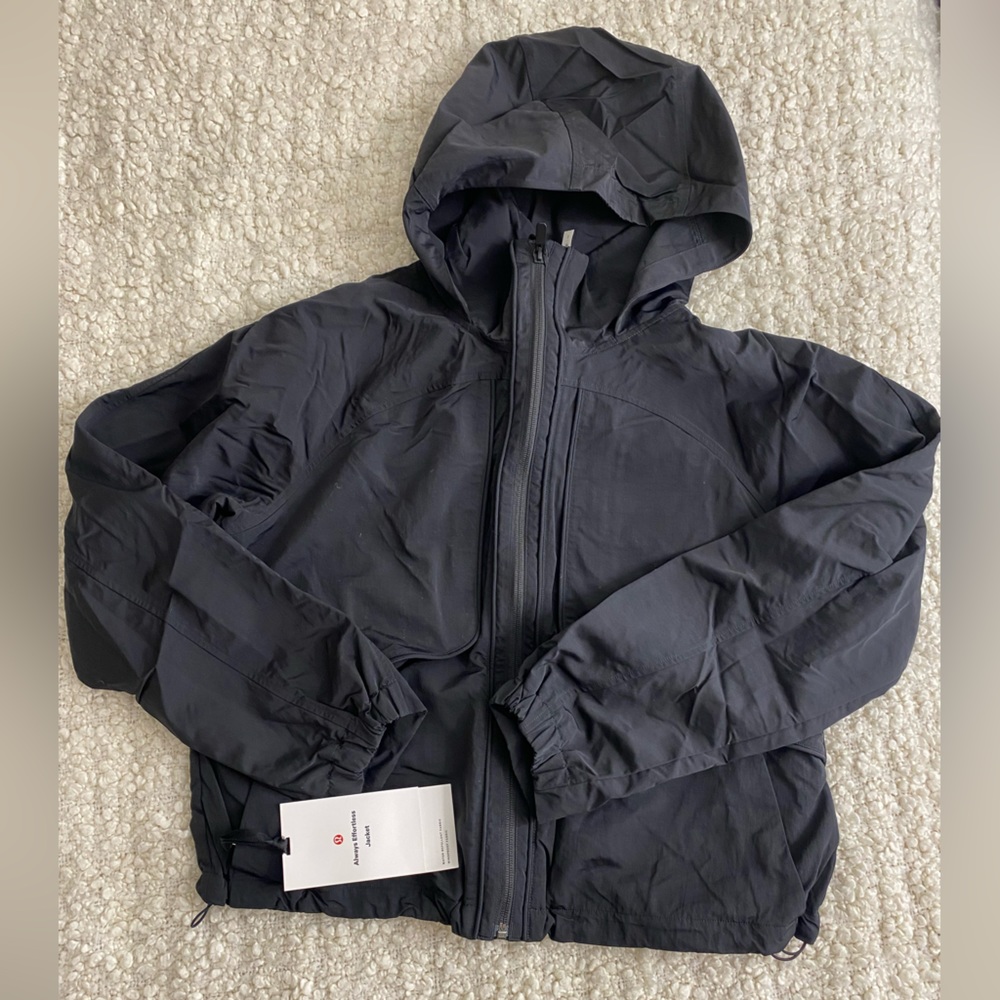 COPY - NWT lululemon Always Effortless Jacket in Black size 8